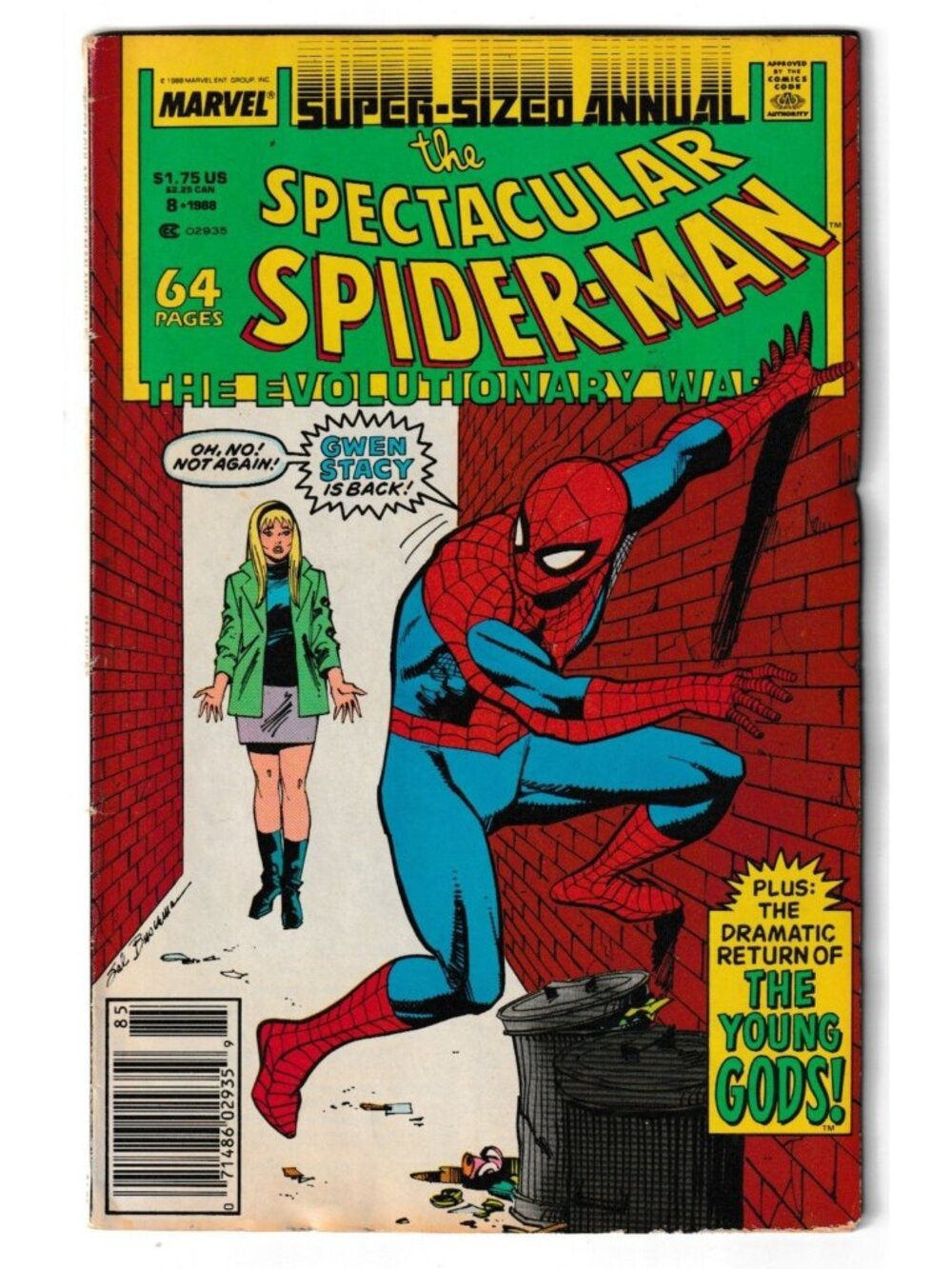 Vintage Marvel Spectacular Spider-Man Super Sized Annual | The Evolutionary War